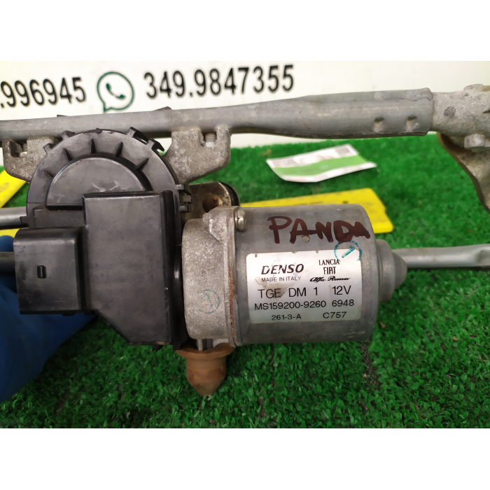 MS159200-9260 MOTORINO TERGICRISTALLO ANTERIORE ANT FIAT PANDA (312\319) (DAL 2012 IN POI >) 2013