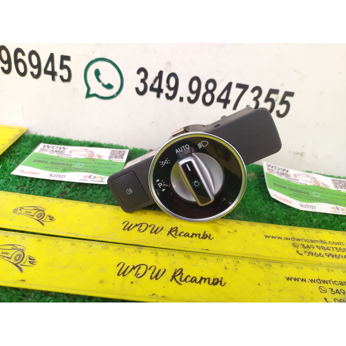 A2129050551 INTERRUTTORE PULSANTE COMANDO REGOLAZIONE LUCE MERCEDES CLASSE A W176 3° (2012\2018)