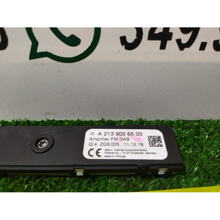 AMPLIFICATORE ANTENNA PORTELLONE POSTERIORE UNITA' MODULO MERCEDES CLA X118 C118 a2139056500
