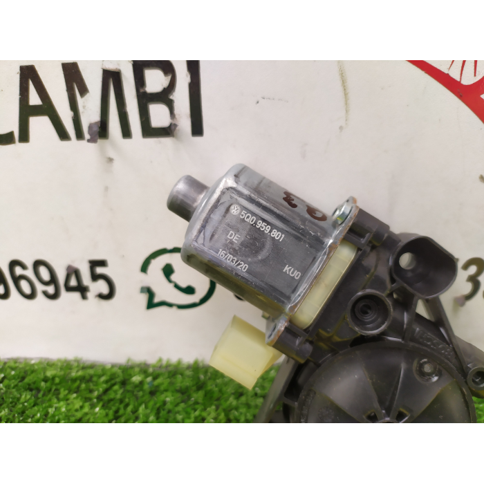 5Q0959801 MOTORINO ALZAVETRO PORTA POSTERIORE SINISTRO SX AUDI Q3 (8U) 2.0 TDI (DAL 2011 IN POI >) 2018