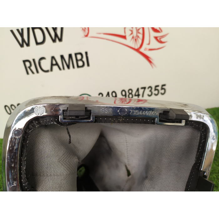 735440769 CUFFIA LEVA CAMBIO MANUALE CROMATURA FIAT BRAVO 1.6 (2007\2014) 2008
