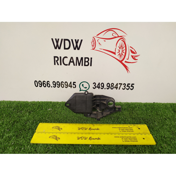 MANIGLIA INTERNA CROMATA LATO GUIDATORE PORTA SINISTRO SX FIAT 500 312 3P 2007> 