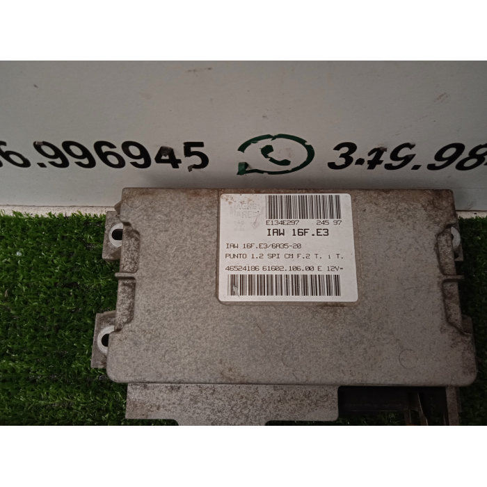 46524186 CENTRALINA INIEZIONE MOTORE IAW16F.E3 FIAT PUNTO 1999 60 S 5P BENZ 1.2