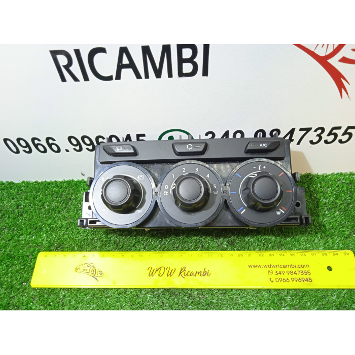 z8510001 GRUPPO COMANDI CLIMA ARIA CALDA CONDIZIONATA A/C CITROEN C3 (2009/2016) 2° SERIE 