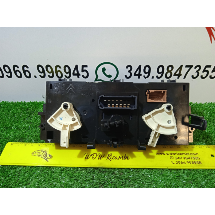 z8510001 GRUPPO COMANDI CLIMA ARIA CALDA CONDIZIONATA A/C CITROEN C3 (2009/2016) 2° SERIE 