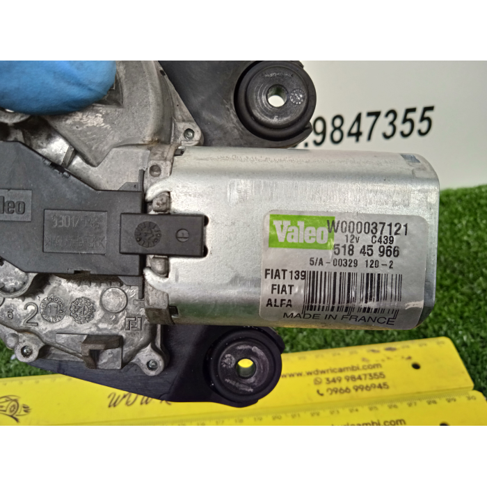 51845966 MOTORINO TERGILUNOTTO USATO POSTERIORE POST FIAT PANDA (312\319) 1.2 (DAL 2012 IN POI >) 2012