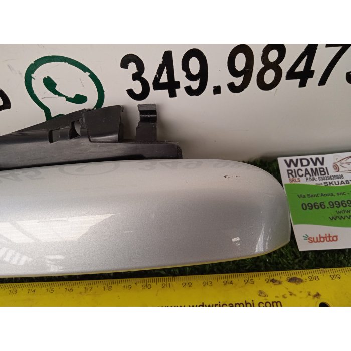 MANIGLIA ESTERNA APRI PORTA POSTERIORE SINISTRA SX FIAT PANDA (312\319) 1.2 (DAL 2012 IN POI >) 2012