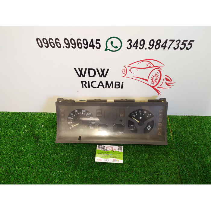 QUADRO QUADRANTE CONTACHILOMETRI TACHIMETRO STRUMENTO RENAULT ESPACE 1984 