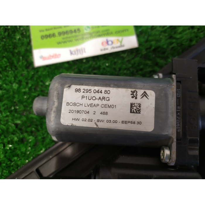 MOTORINO ALZAVETRO ALZACRISTALLO POSTERIORE SINISTRO SX OPEL GRANDLAND X 2020