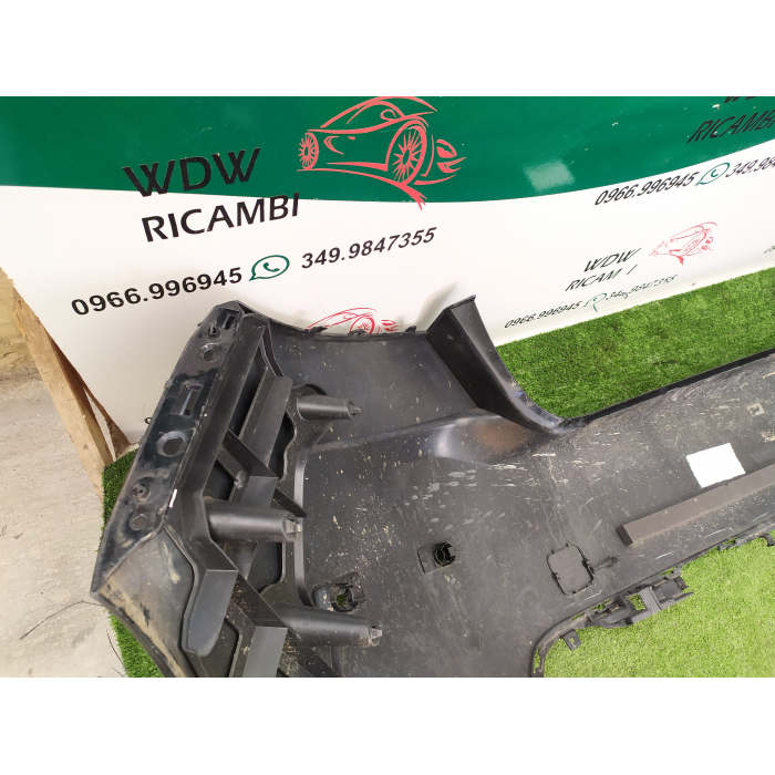9677960477 PARAURTI POSTERIORE POST ORIGINALE NERO CON FORI SENSORI PEUGEOT 308 GT LINE 