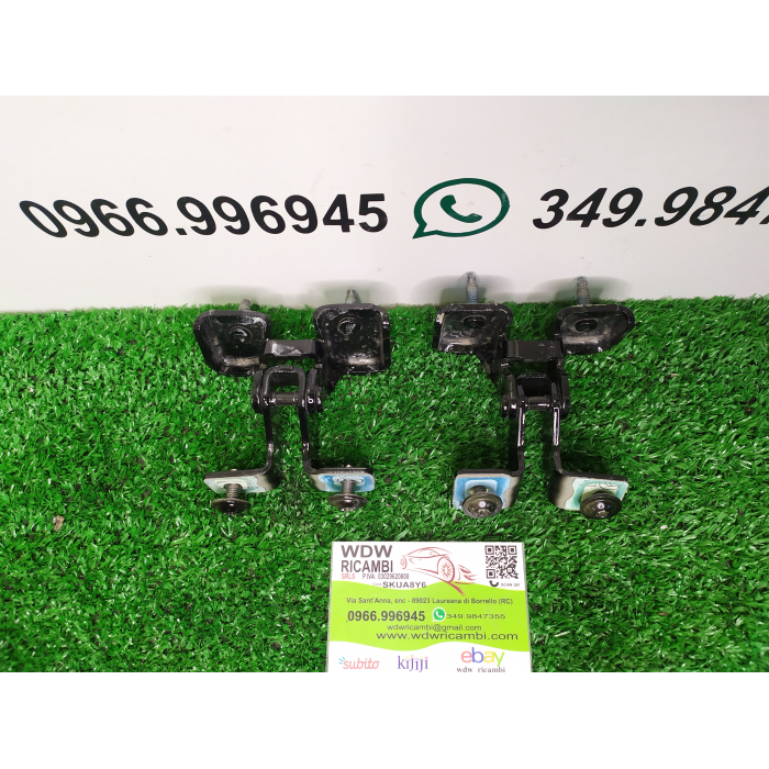 COPPIA DI 2 CERNIERE CERNIERA PORTELLONE POSTERIORE MERCEDES CLASSE A W177 2020