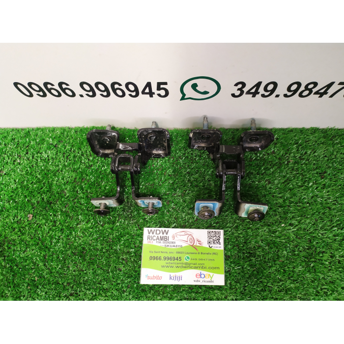 COPPIA DI 2 CERNIERE CERNIERA PORTELLONE POSTERIORE MERCEDES CLASSE A W177 2020