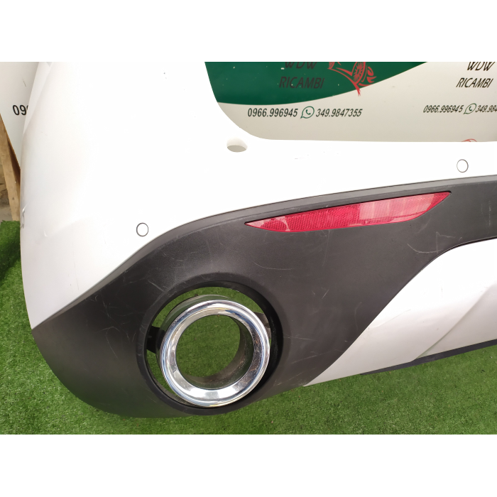 PARAURTI COMPLETO POSTERIORE POST CON SENSORI ALFA ROMEO STELVIO DAL 2016 -ORIGINALE 