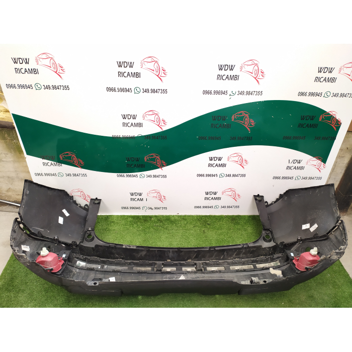 9811865077 PARAURTI POSTERIORE ORIGINALE CON FORI SENSORI PEUGEOT 3008 GT LINE 2° 