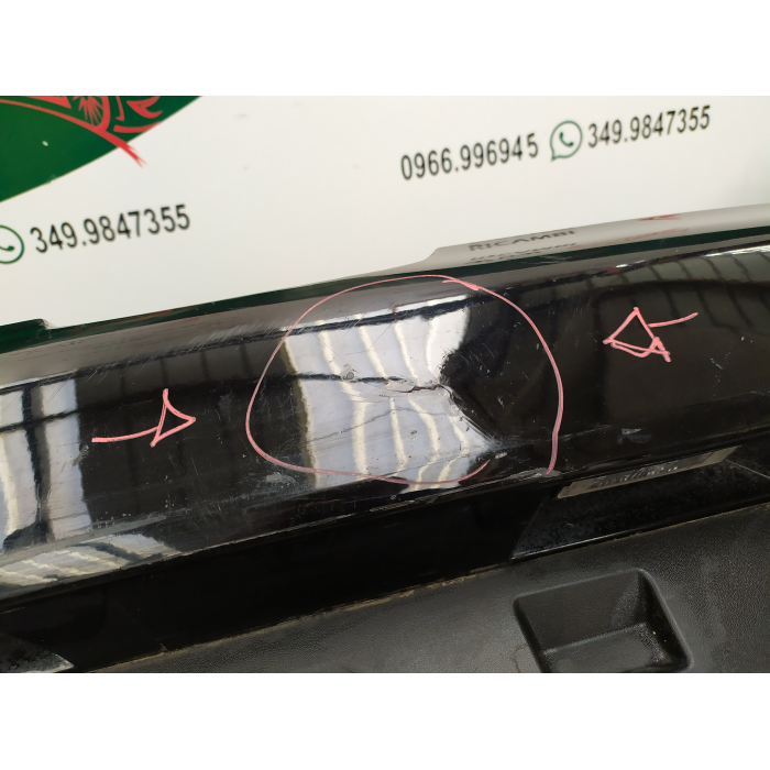 850B21905R PARAURTI POSTERIORE ORIGINALE CON SENSORI RENAULT CLIO IV (2012\2019) NERO  