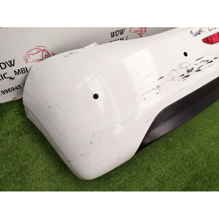 PARAURTI POSTERIORE POST BIANCO CON SENSORI PARCHEGGIO PEUGEOT 208 (2012\2019) 