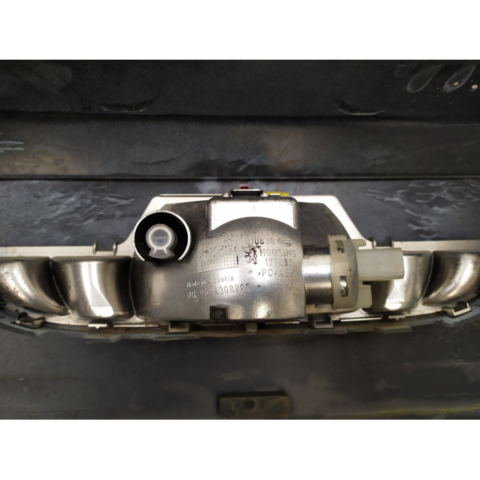 PARAURTI POSTERIORE POST BIANCO CON SENSORI PARCHEGGIO PEUGEOT 208 (2012\2019) 