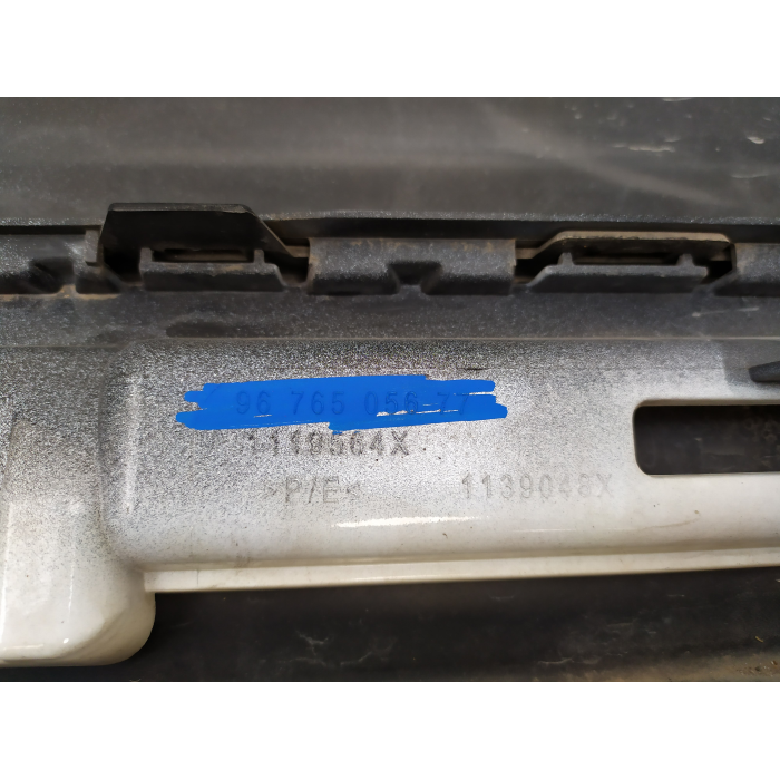 PARAURTI POSTERIORE POST BIANCO CON SENSORI PARCHEGGIO PEUGEOT 208 (2012\2019) 