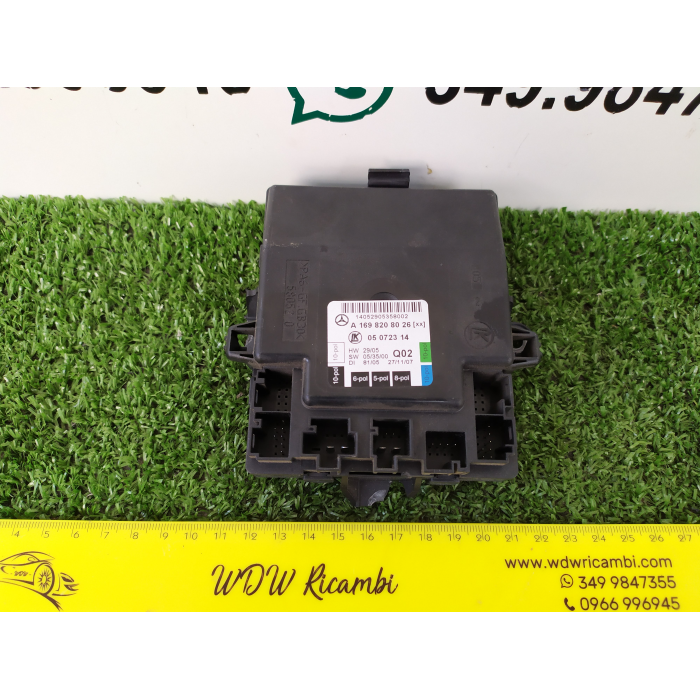 A1698208026 CENTRALINA PORTA ANTERIORE DESTRO DX MERCEDES CLASSE A (W169) A 180 (2004\2012) 2008