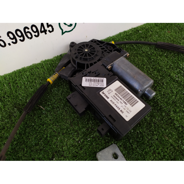 9634456880 MOTORINO ALZAVETRO PORTA ANTERIORE DESTRO DX PEUGEOT 307 2.0 (2001\2009) 2004