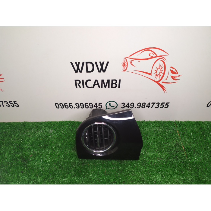 735627421 BOCCHETTA BOCCHETTONE UGELLO ARIA STUFA CRUSCOTTO SINISTRO SX FIAT 500 