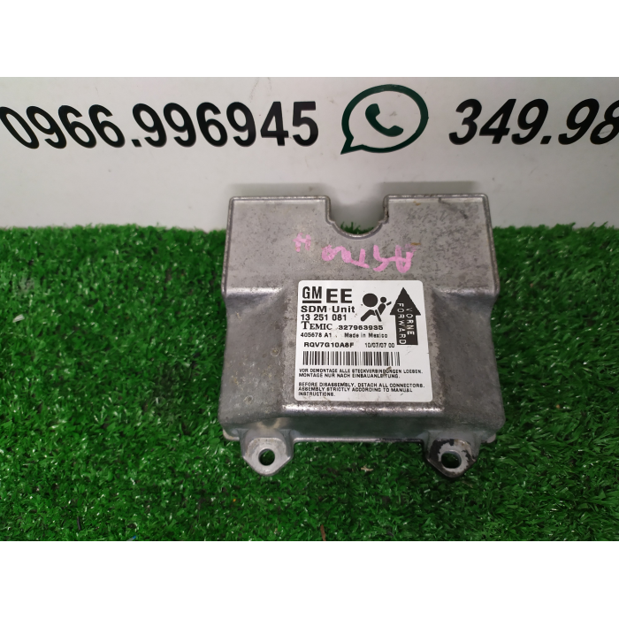 327963935 CENTRALINA COMANDO AIRBAG OPEL CORSA D 1.2 (2006\2014) OPEL ASTRA H 