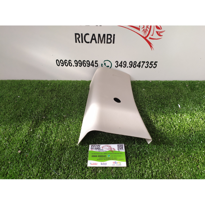 735426813 RIVESTIMENTO MONTANTE MASCHERINA CINTURA ANTERIORE SINISTRO SX FIAT 500 (312) 1.2 RESTYLING ANNO 2017