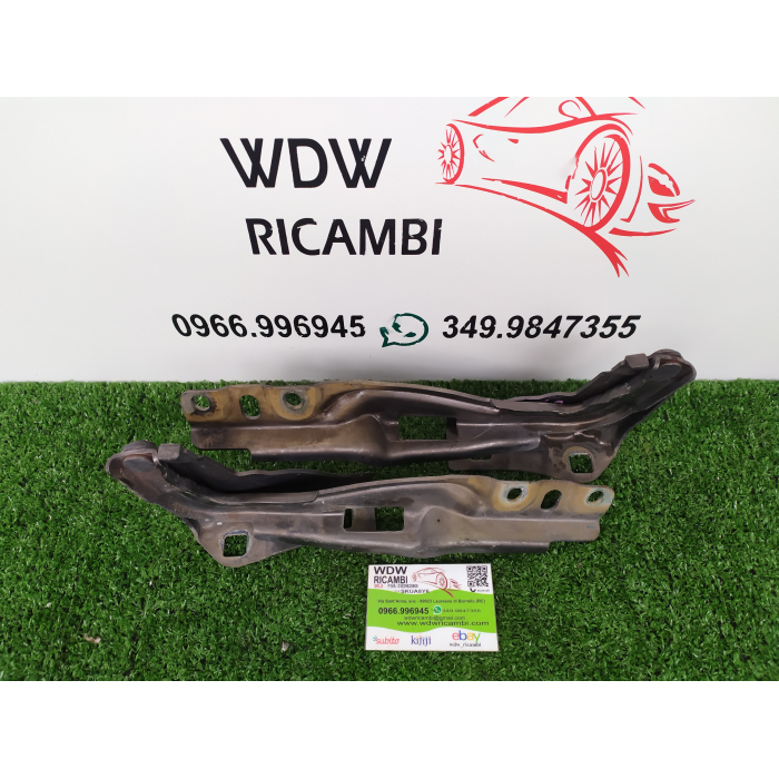 COPPIA CERNIERA CERNIERE COFANO ANTERIORE ANT FIAT BRAVO 1.6 (2007\2014) 2008