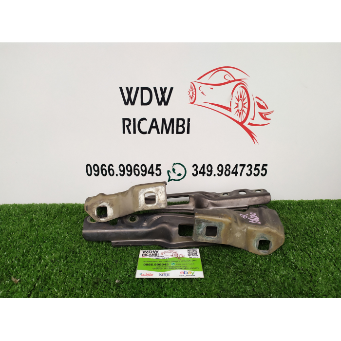COPPIA CERNIERA CERNIERE COFANO ANTERIORE ANT FIAT BRAVO 1.6 (2007\2014) 2008