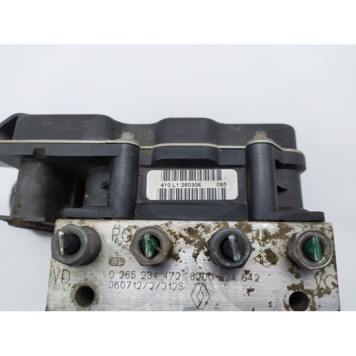 8200624642 CENTRALINA POMPA ABS ORIGINALE USATO RENAULT SCENIC 1.9 DCI (2003\2009) 2007