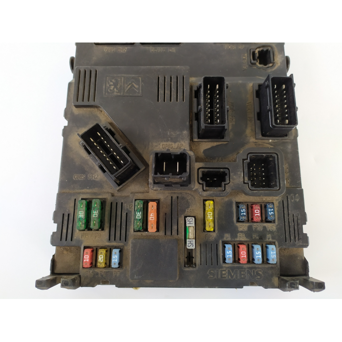 9652474380 CENTRALINA BODY COMPUTER FUSIBILIERA USATO CITROEN C2 1.4 HDI (2003\2009) 2004