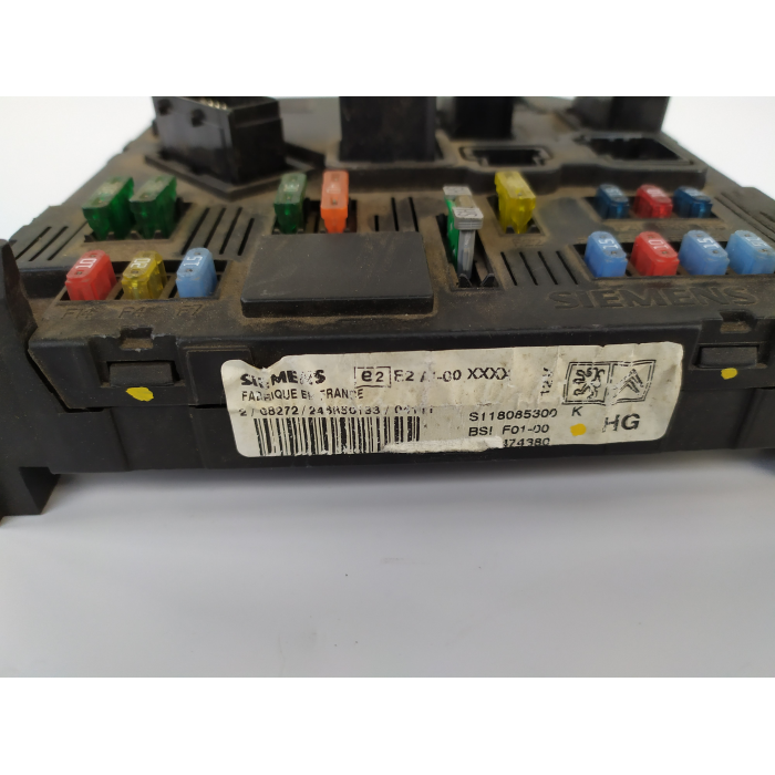 9652474380 CENTRALINA BODY COMPUTER FUSIBILIERA USATO CITROEN C2 1.4 HDI (2003\2009) 2004