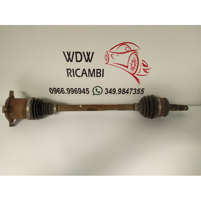 SEMIASSE SEMIALBERO LATO POSTERIORE DESTRO DX USATO FIAT PANDA (312\319) 1.3 4X4 (DAL 2012 IN POI >) 