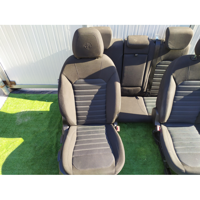 TAPPEZZERIA INTERNI SEDILI ANTERIORI + POSTERIORI ALFA ROMEO STELVIO (949) 2.2D 2016 IN POI > INTERNO 