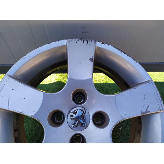 ART.22417 1 CERCHIO IN LEGA USATO DA 16 4 FORI PEUGEOT 207 1.6 HDI (2006\2015) 2009 9686100080