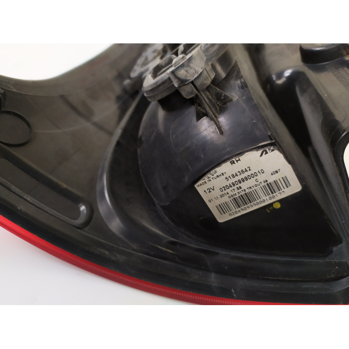51843642 FANALE STOP USATO POSTERIORE DESTRO DX USATO FIAT PANDA (312\319) (DAL 2012 IN POI >) 