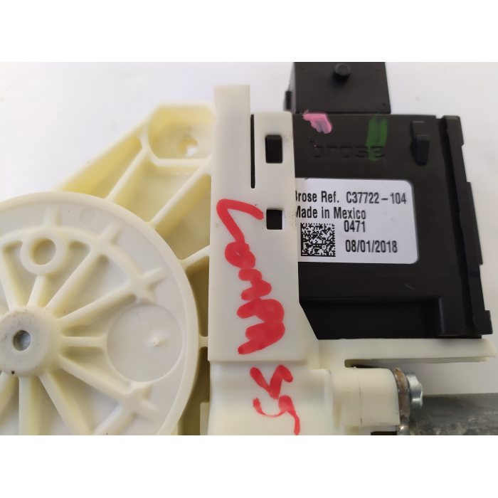 C61743-100 MOTORINO ALZAVETRO USATO PORTA ANTERIORE DESTRO DX JEEP COMPASS 2.0 CRD 4X4 (DAL 2016 IN POI >)