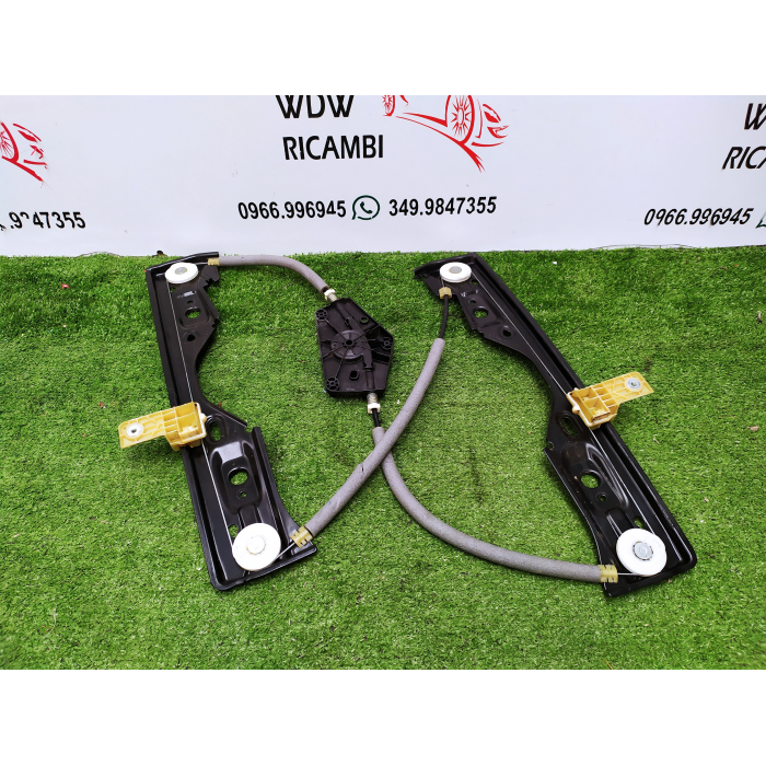 MECCANISMO ALZAVETRO USATO PORTA ANTERIORE DESTRO DX JEEP COMPASS 2.0 CRD 4X4 (DAL 2016 IN POI >)