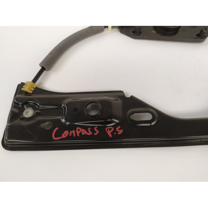 MECCANISMO ALZAVETRO USATO PORTA POSTERIORE SINISTRO SX JEEP COMPASS 2.0 CRD 4X4 (DAL 2016 IN POI >)