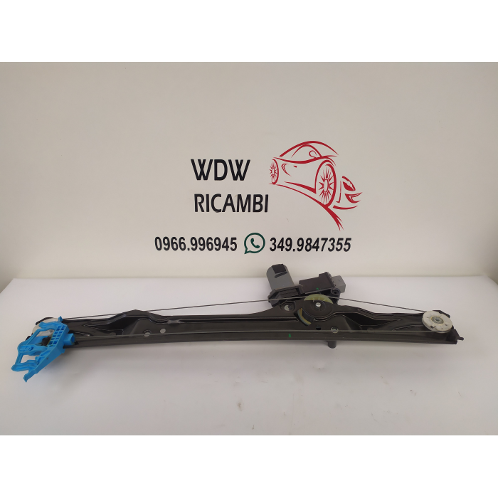 52063785 ALZAVETRO ELETTRICO PORTA ANTERIORE DESTRO DX USATO FIAT DOBLO DOBLO' 1.6 MTJ 2° (DAL 2009 IN POI >)