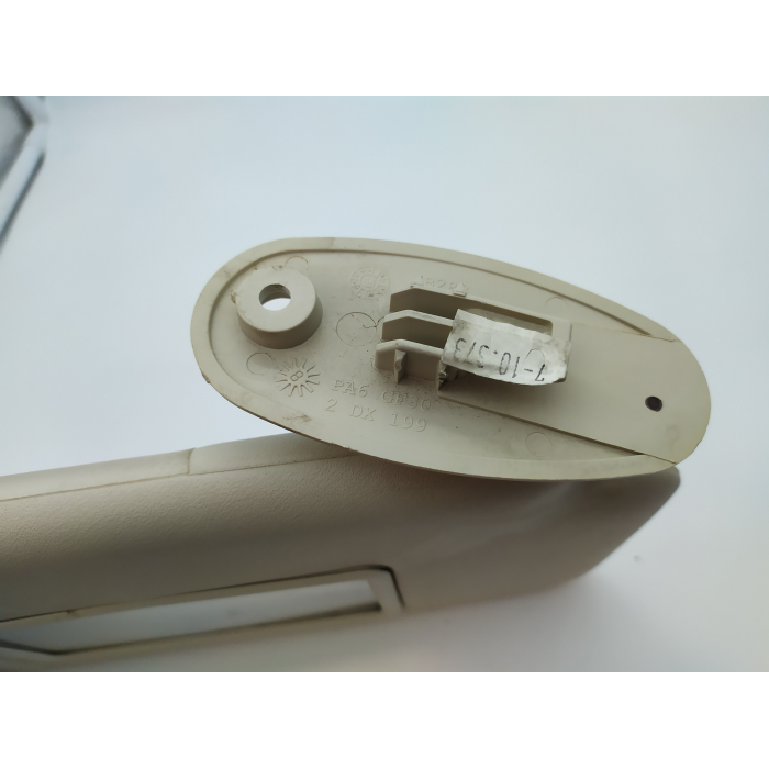 ALETTA PARASOLE LATO DESTRO DX USATO FIAT GRANDE PUNTO (199) 1.3 90CV (2005\2011) 2008
