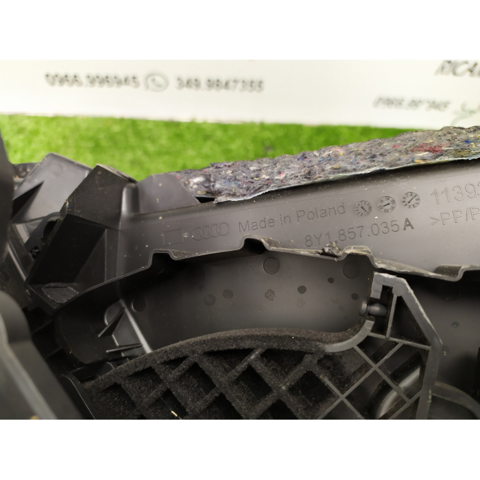 8Y1857035A CASSETTO VANO PORTAOGGETTI USATO CRUSCOTTO AUDI A3 (8Y) SPORTBACK (DAL 2020 IN POI >)