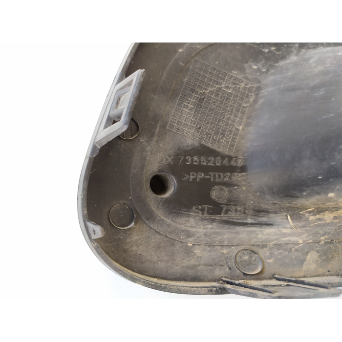 735520447 GRIGLIA RIVESTIMENTO PARAURTI ANTERIORE DESTRO DX USATO FIAT PANDA (312\319) 1.2 (DAL 2012 IN POI >) 