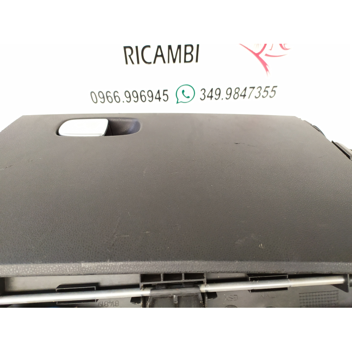735523141 CASSETTO VANO PORTAOGGETTI CRUSCOTTO USATO FIAT 500L 1.3 MTJ (DAL 2012 IN POI >) 