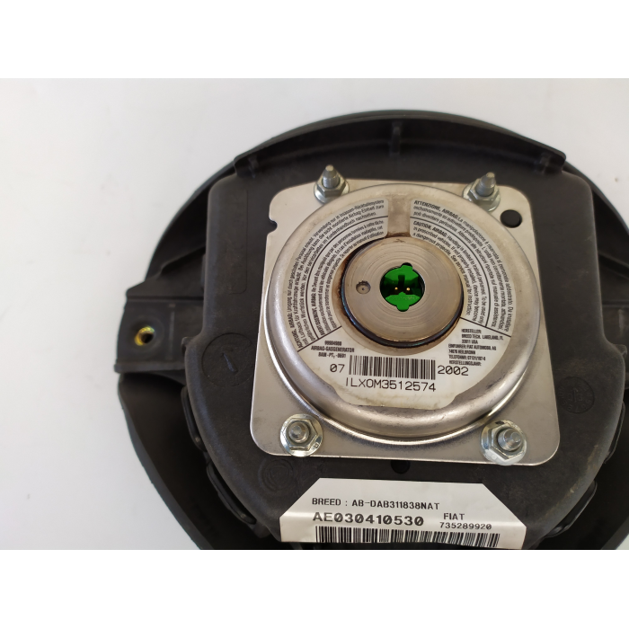 735289920 AIRBAG VOLANTE STERZO GUIDA GUIDATORE USATO ALFA ROMEO 147 \ 156 1.9 JTD (2000\2010)
