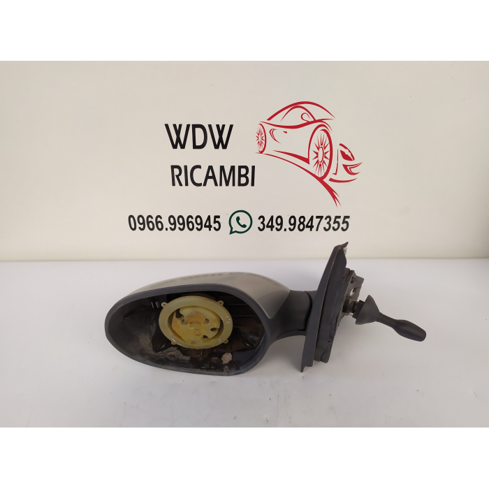 735339652 SPECCHIO SPECCHIETTO MANUALE LATO SINISTRO SX USATO LANCIA YPSILON Y 1.3 (2003\2011) 2007