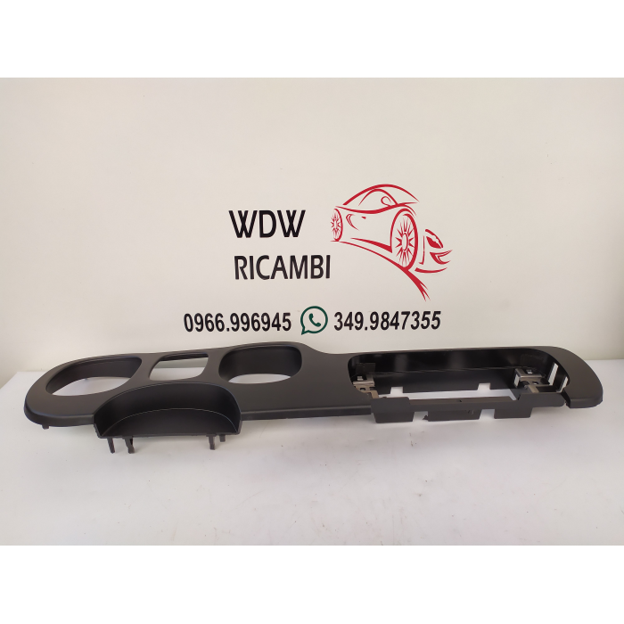 735491812 PLANCIA MASCHERINA CONTACHILOMETRI USATO FIAT PANDA 319 (DAL 2012 >) NERO NON LUCIDO