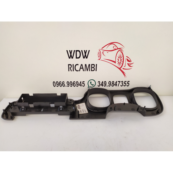 735491812 PLANCIA MASCHERINA CONTACHILOMETRI USATO FIAT PANDA 319 (DAL 2012 >) NERO NON LUCIDO