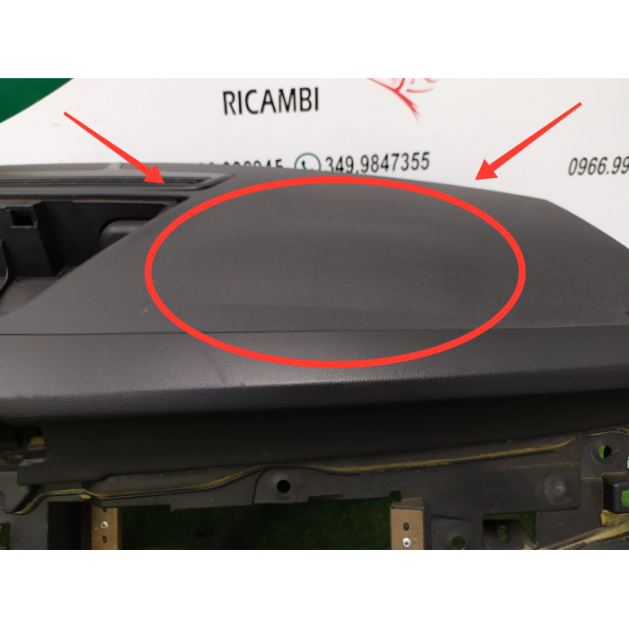 156088356 KIT AIRBAG NON CENTRALINA USATO ALFA ROMEO GIULIETTA (940) 2.0 JTDM (2010\2020)