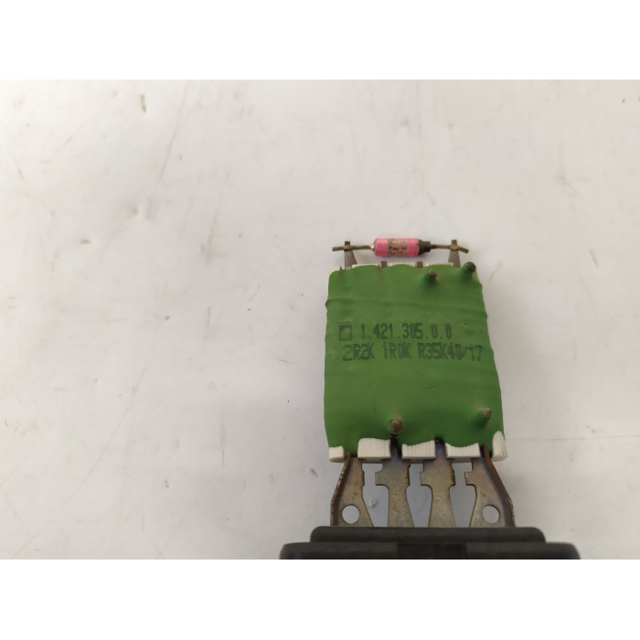 142130500 RESISTENZA VENTOLA ABITACOLO USATO FIAT PANDA 319 (DAL 2012 >) 1.3 MULTIJET